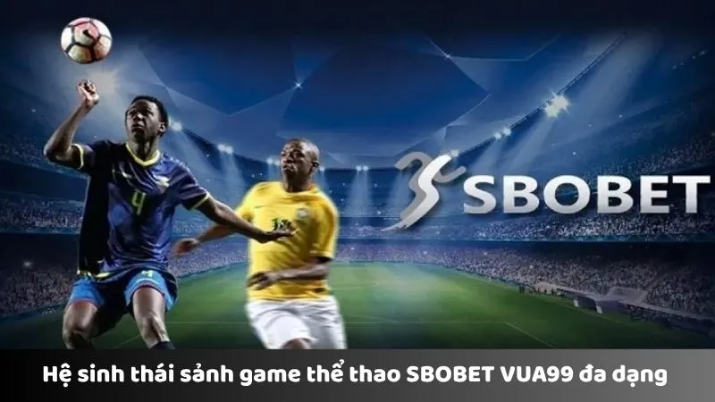 Hệ sinh thái sảnh game thể thao SBOBET VUA99 đa dạng 